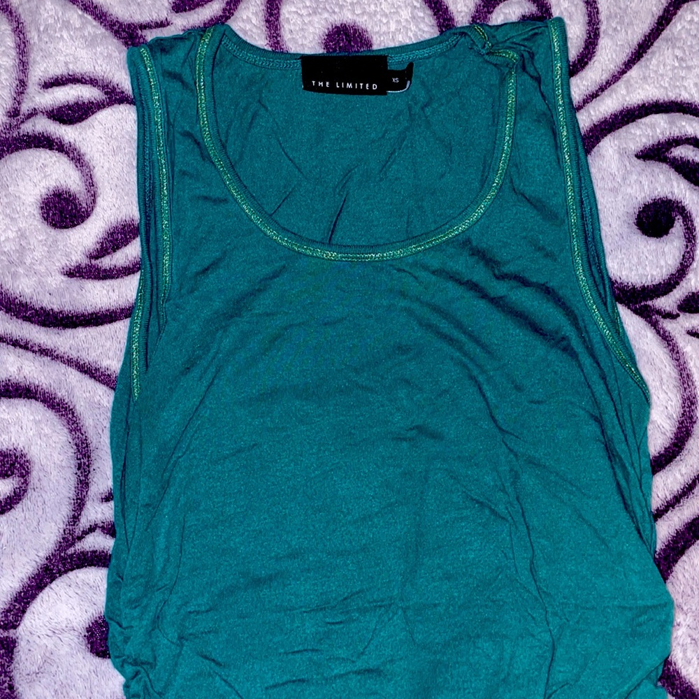 Teal Tank Top Size XS The Limited